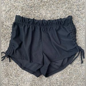Five Dancewear High Tied Shorts Black (YXL)